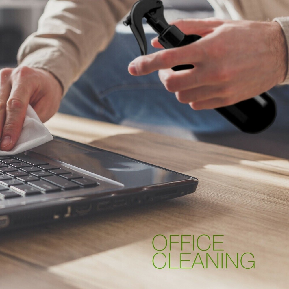 Plastic Spray Bottles, Empty Spraying Bottle(3Pack, 3 Colors,16 Oz)