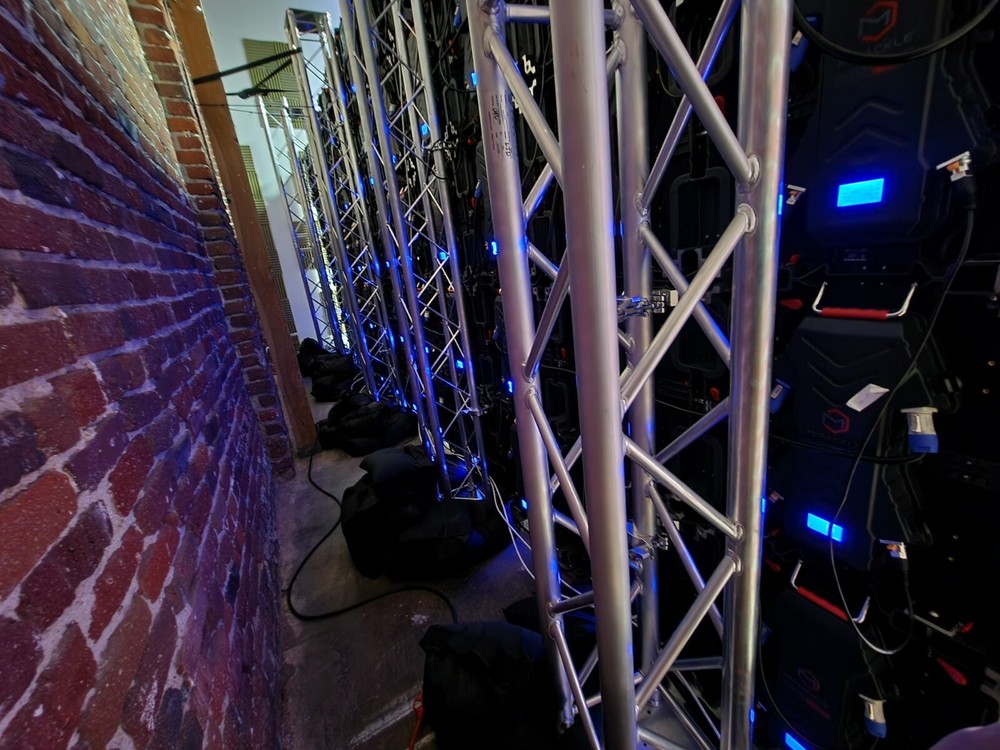 LED video wall almost brand new