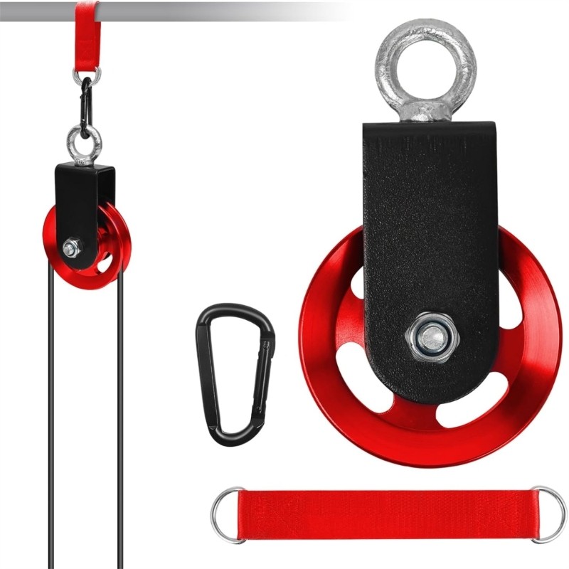 Fitness Pulley Cable Machine System Home Cable Pulley System Workout Training
