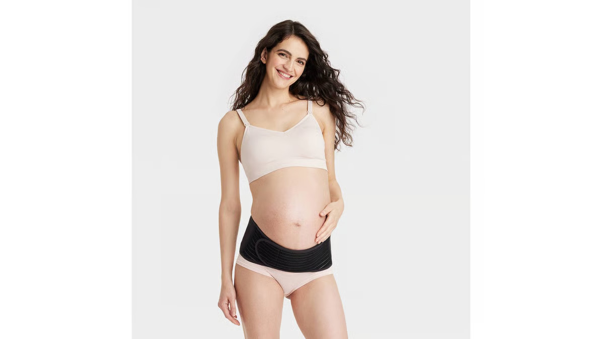 L/XL Ingrid & Isabel Maternity Pregnancy Belly & Back Support Belt Size 12-18