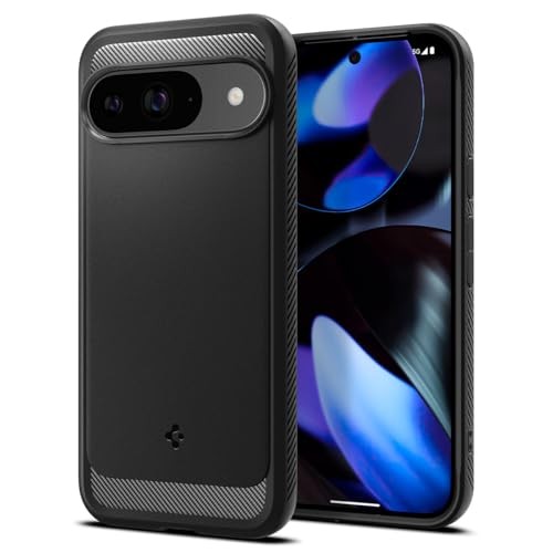 Rugged Armor Designed for Pixel 9 Case/Pixel 9 Pro Case (2024) Matte Black