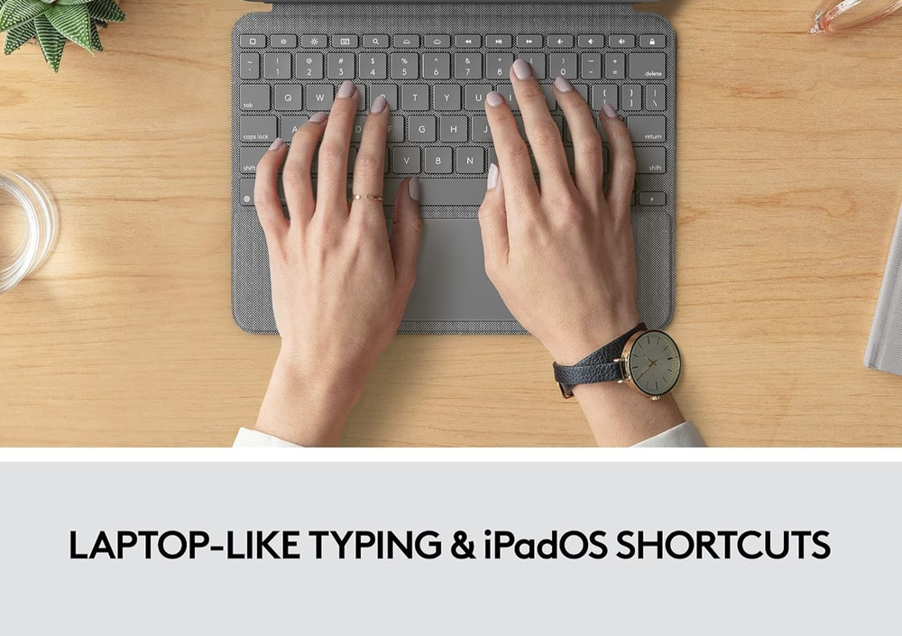 Logitech Combo Touch Backlit Keyboard for iPad, iPad AIR & iPad Pro Models