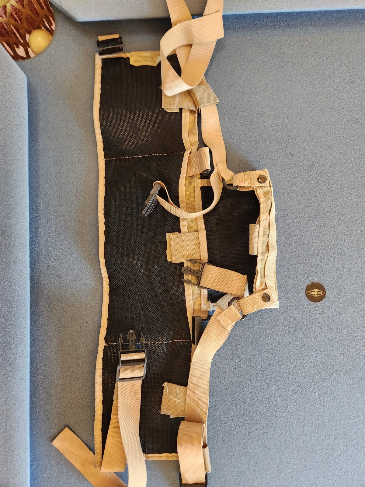 US Military RACK LOAD BEARING VEST system, Desert camo