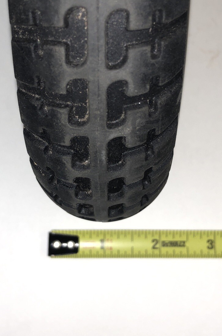 TWO 7” Inch swivel solid Wheel Caster Wheels Tires Rc robotics wagon rover cart