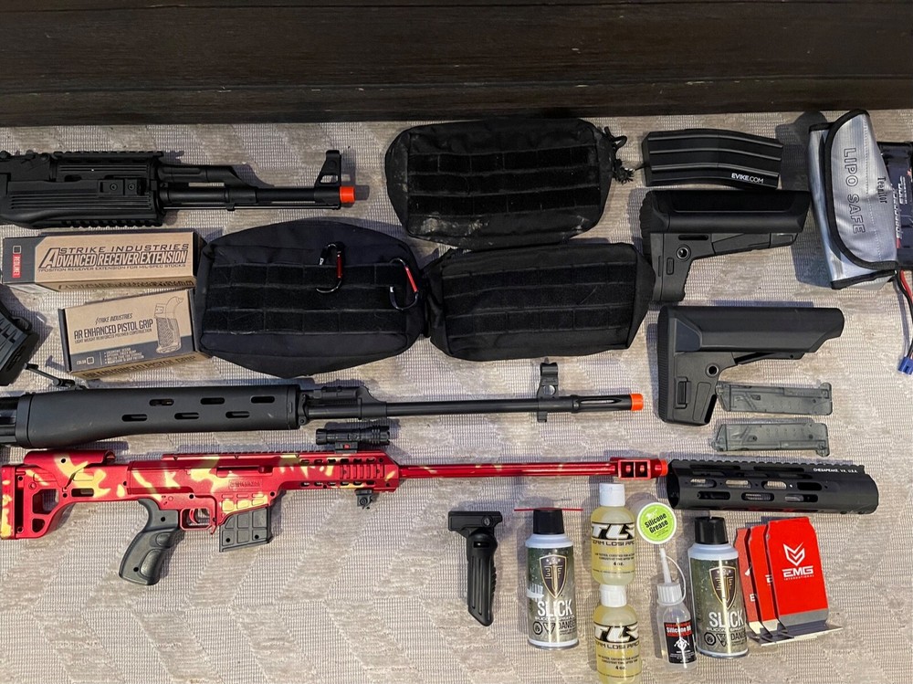 Airsoft Gun/Gear Bundle Over $650 value