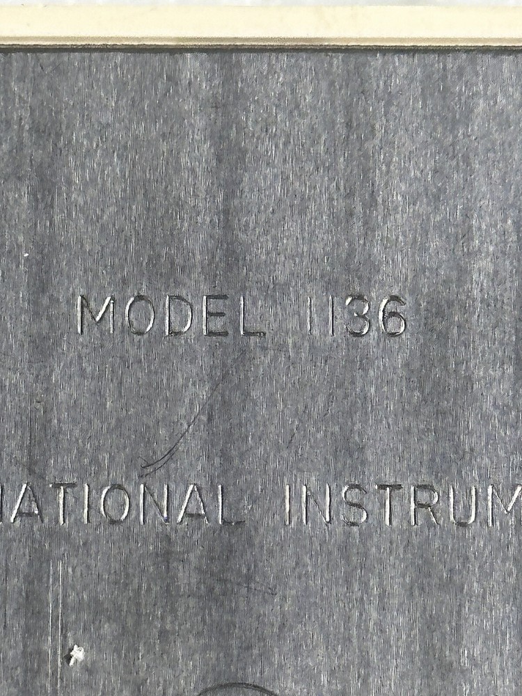 Internacional Instruments Model 1136 0-6.72IN