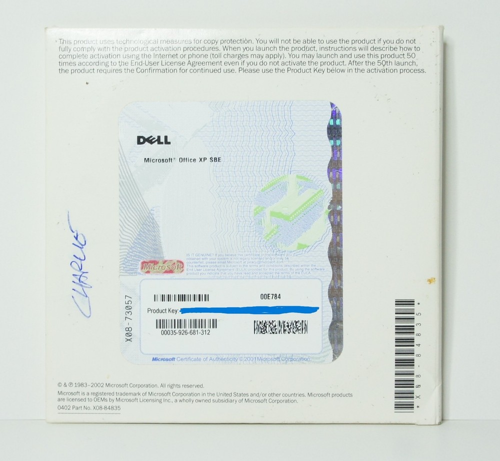 Microsoft Office XP Small Business Windows w/ Product Key