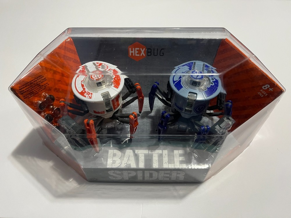HEXBUG Battle Spider 2.0 Dual Pack Blue and Orange