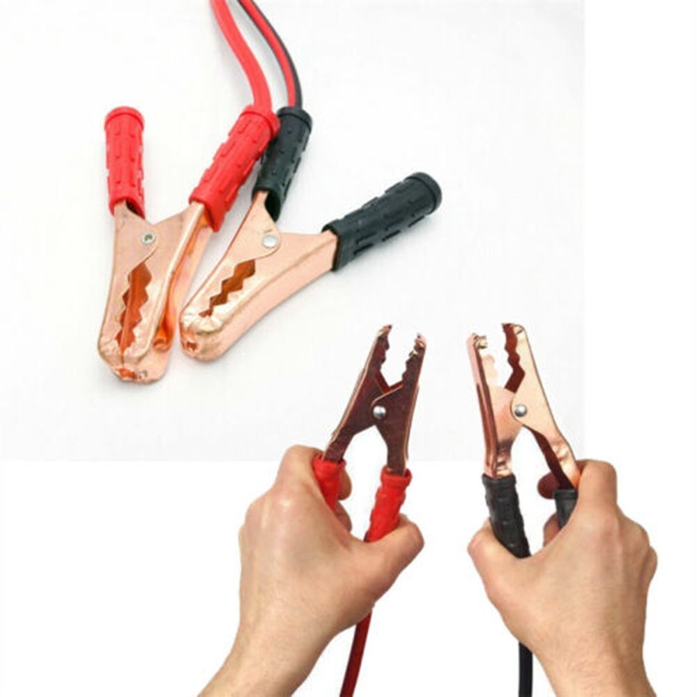Quick and Safe For Car Battery Boosting Cables 2M 500AMP Strong Conductivity