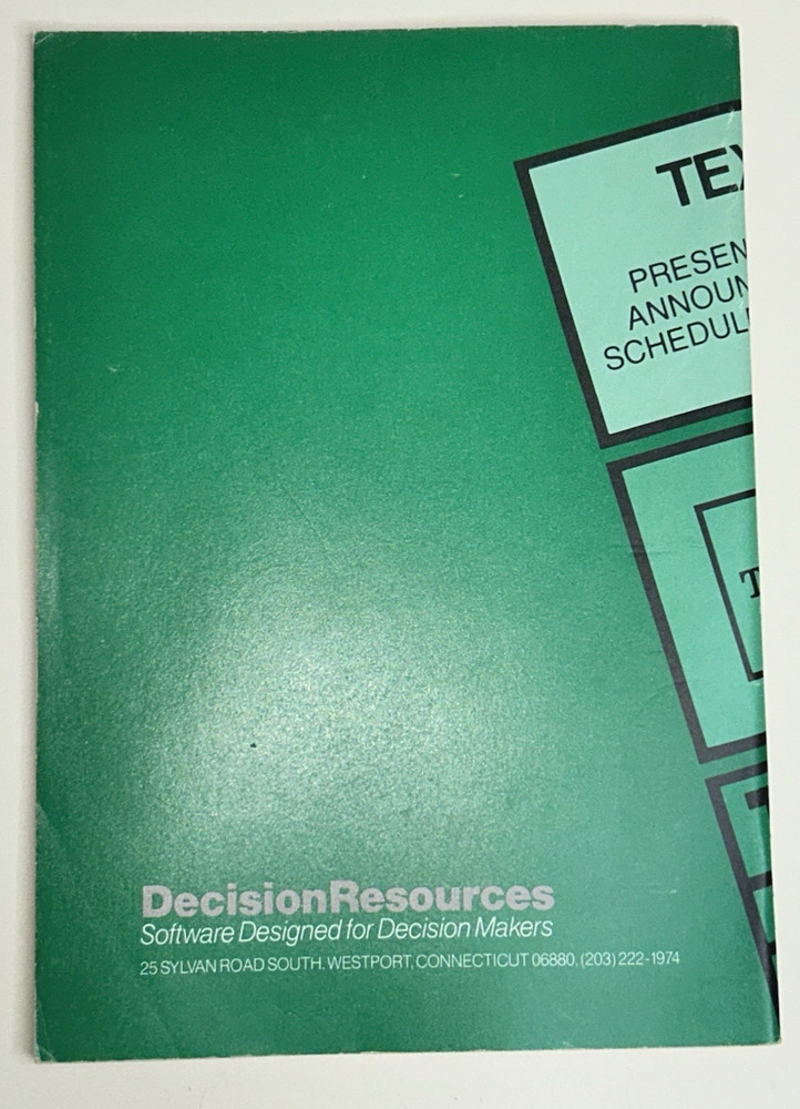 Sign-Master Quick Reference Guide BOOK ONLY Decision Resources