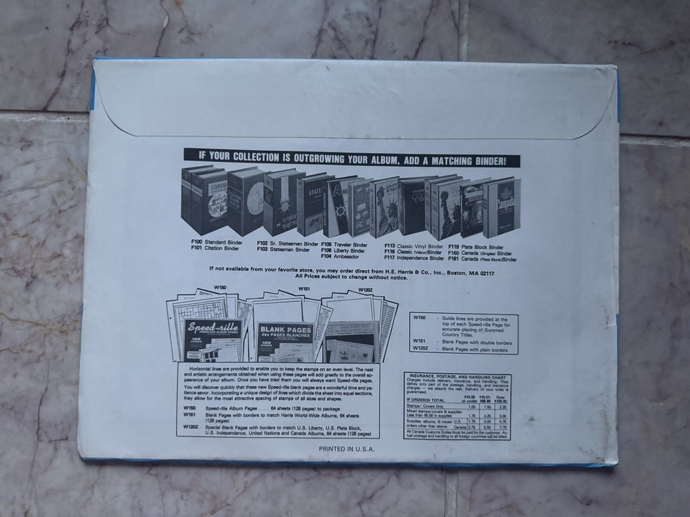 Harris 1983 US Liberty Supplement, Stock No X108U. New!