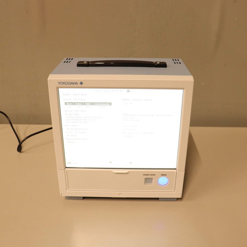 Yokogawa SmartDac+ GP20-2E Touchscreen Paperless Chart Recorder