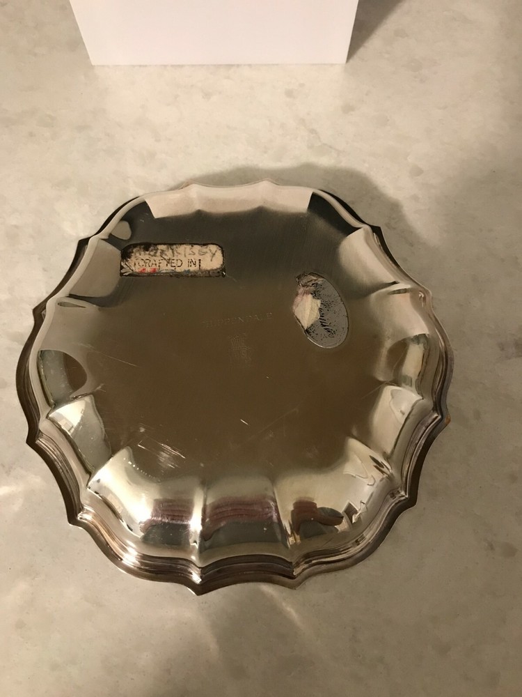 Vintage Chippendale International Silver Company Candy Dish