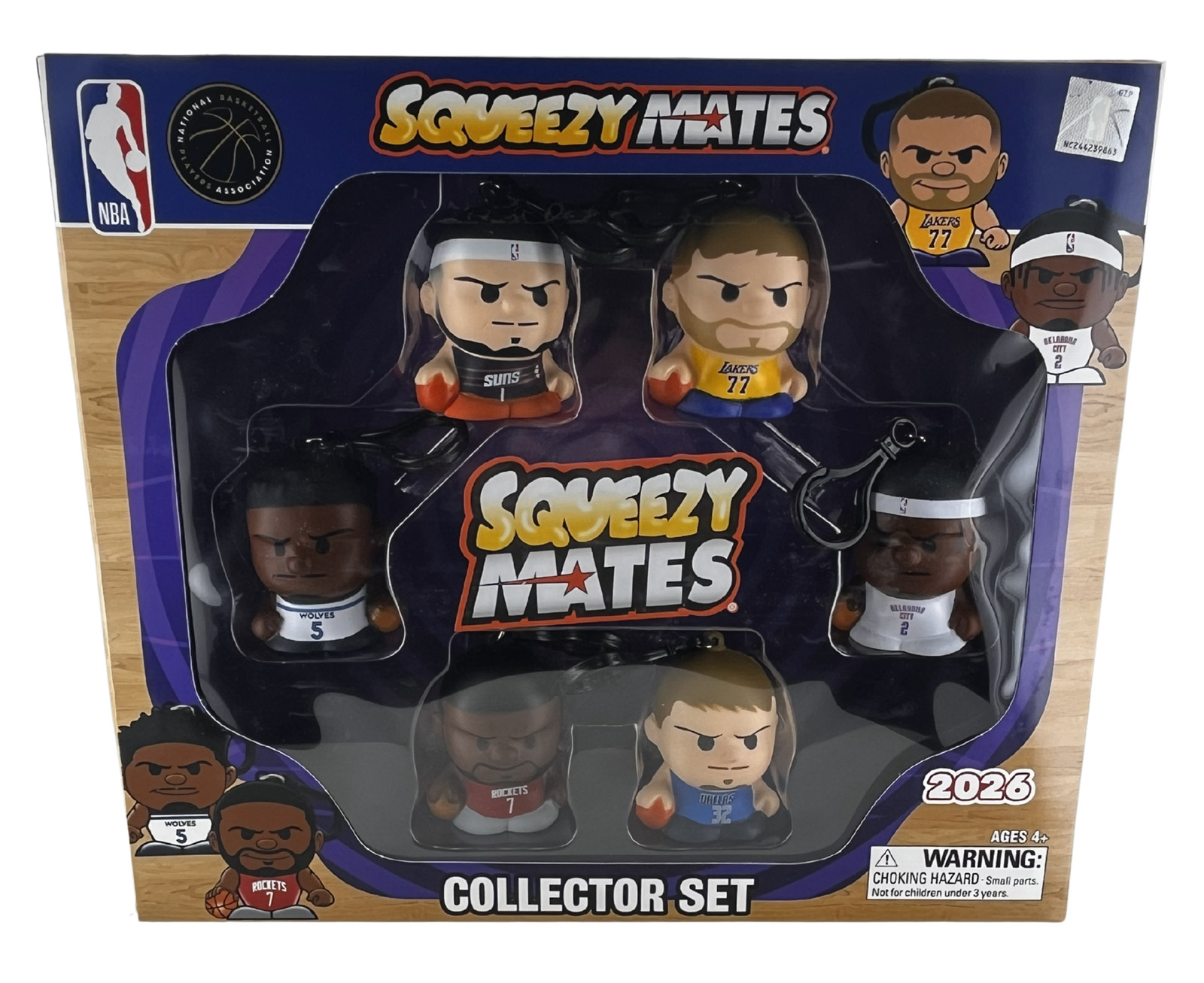 NBA SqueezyMates 6-Figure Set Series 6 - 2026 Version