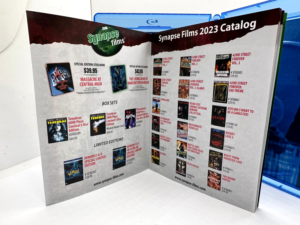 Intruder Directors Cut Blue Ray Replacement Case for 2 Discs - Empty Box