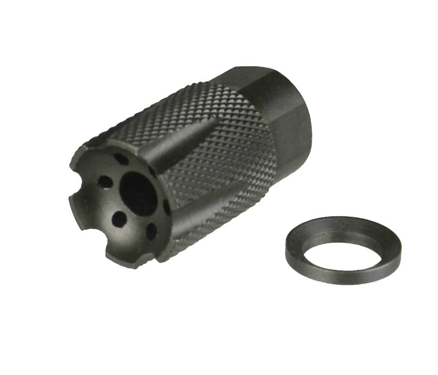 1/2x28 TPI Threaded Ruger Mark IV 22/45 Lite Muzzle Brake Compensator For 22LR