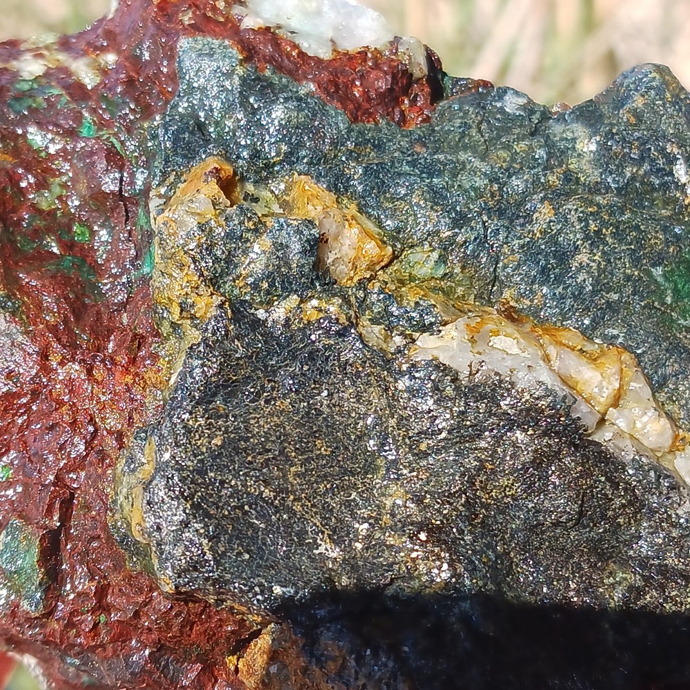 Copper Silver Ore From Silver Tuna Mine