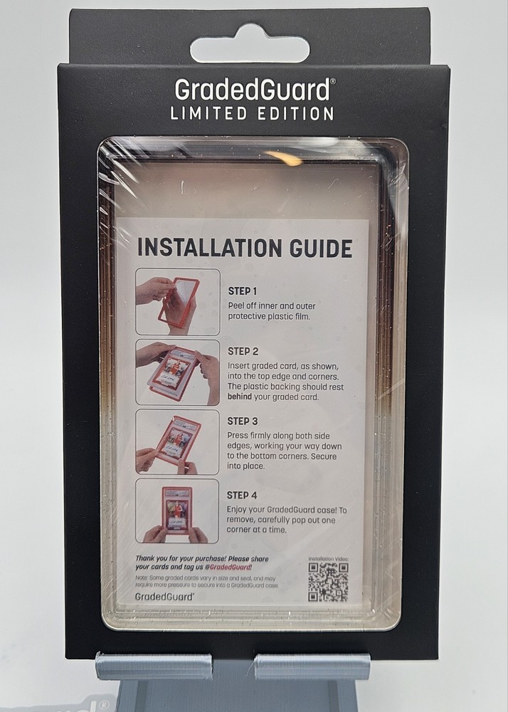 GradedGuard Cafe Bundle Nitro & Cola PSA Graded Card Protector