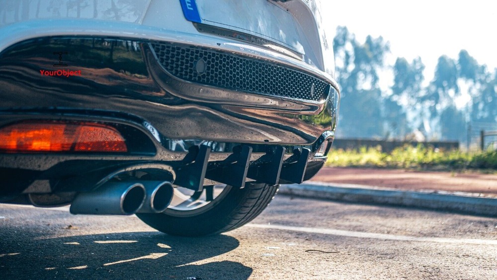 Alfa Romeo Mito Rear Diffuser, diffuser fins 4 pieces