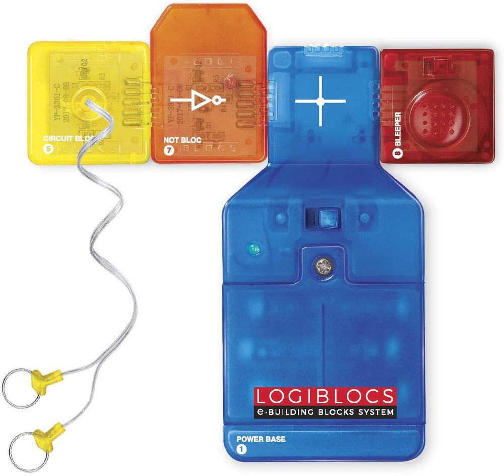4M Logiblocs E-Building Blocks System Smart Circuits Kids Science Kit