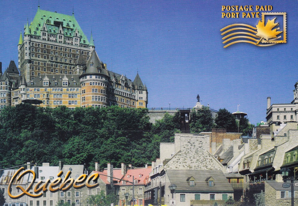 W CANADA TPC ST8 QUEBEC CITY LE CHATEAU FRONTENAC