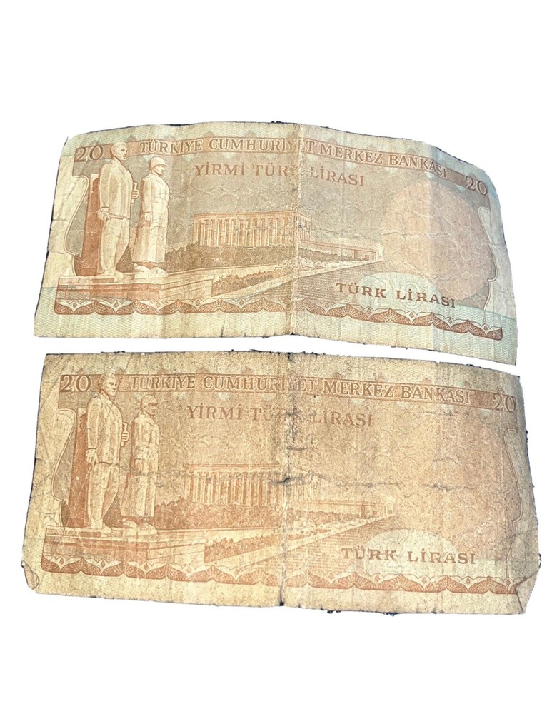 1970 20 Turkish Lirasi