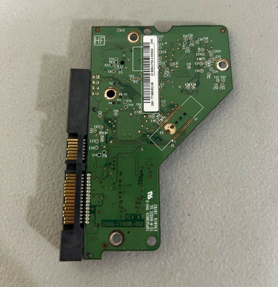HDD PCB Board number:2060-771698-002 REV A HDD Logic Controller PCB Board