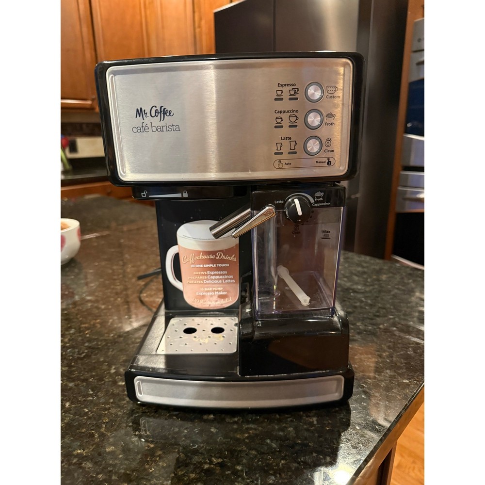 Mr. Coffee Programmable Espresso & Cappuccino Coffee Maker