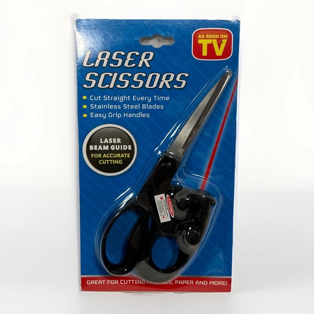 Multifunctional Laser Scissors Cuts Straight Fast Laser Guided Scissors