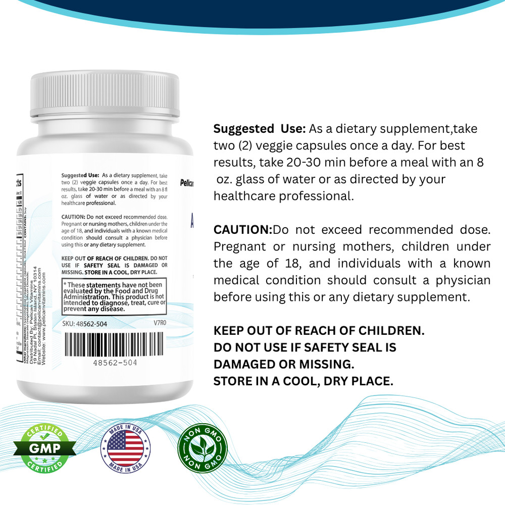 Alpha Stream + - Prostate Support- 4 Bottles- 240 Capsules