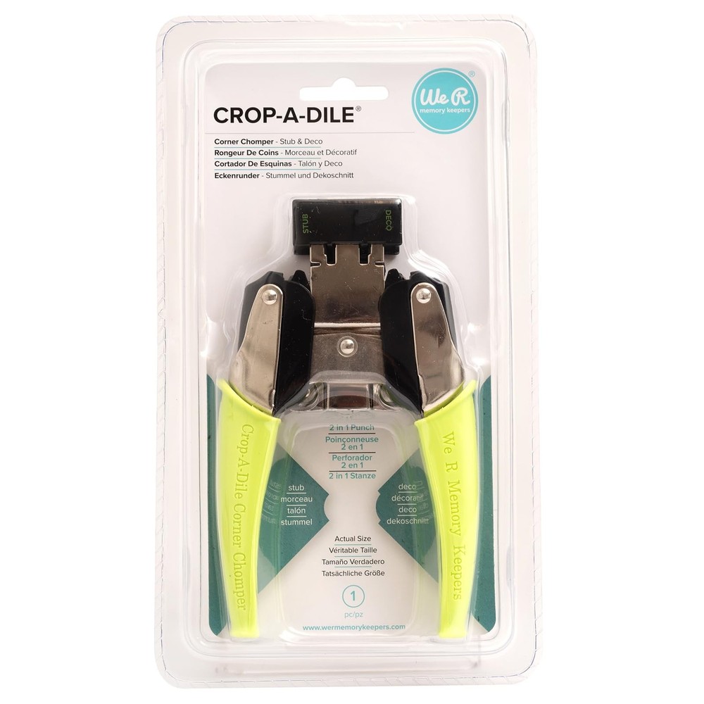 We R Memory Keepers Corner Chomper - Stub & Deco, Scrapbooking Tools