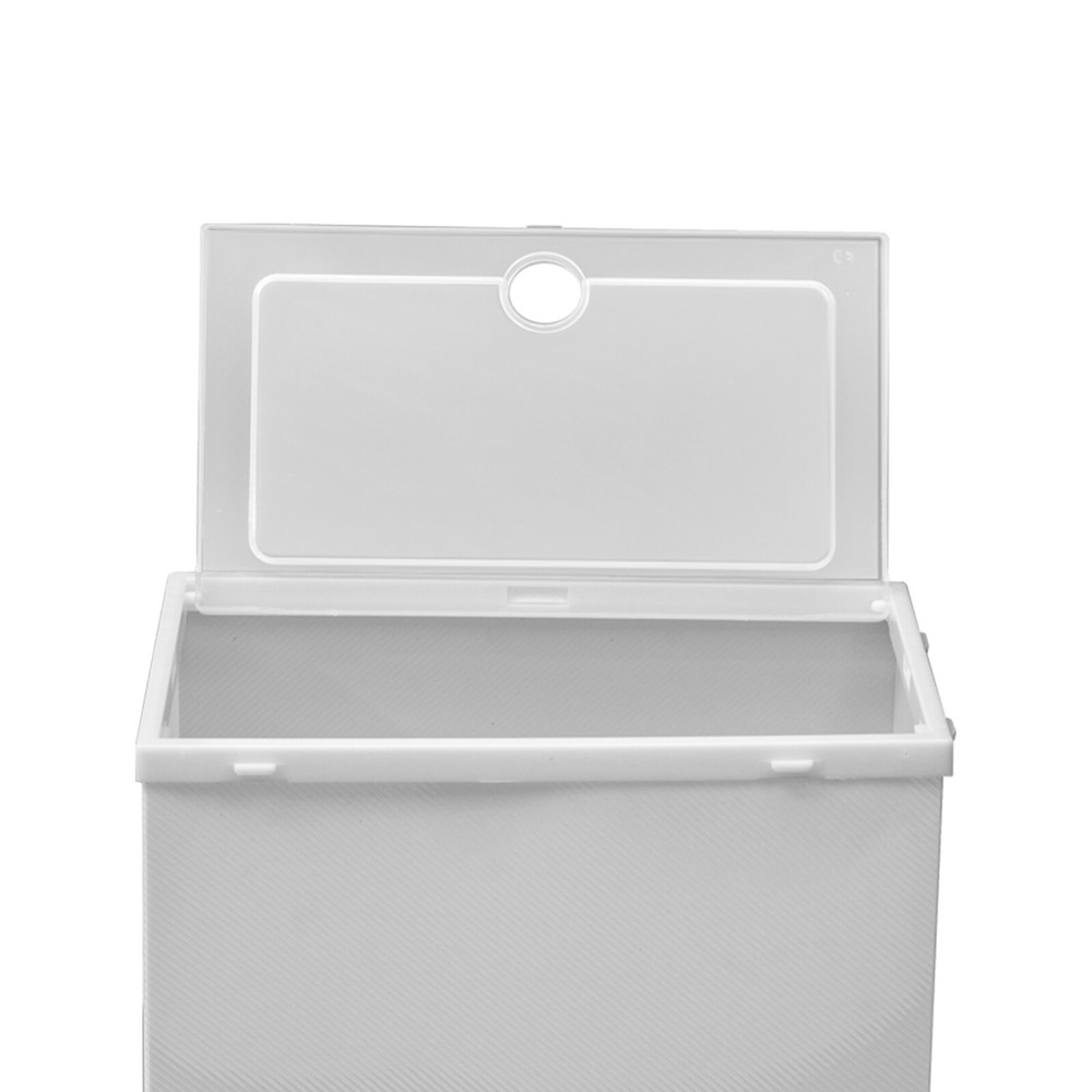 24 Pcs Foldable Shoe Storage Box Case Sneaker Container Stackable Organizer USA