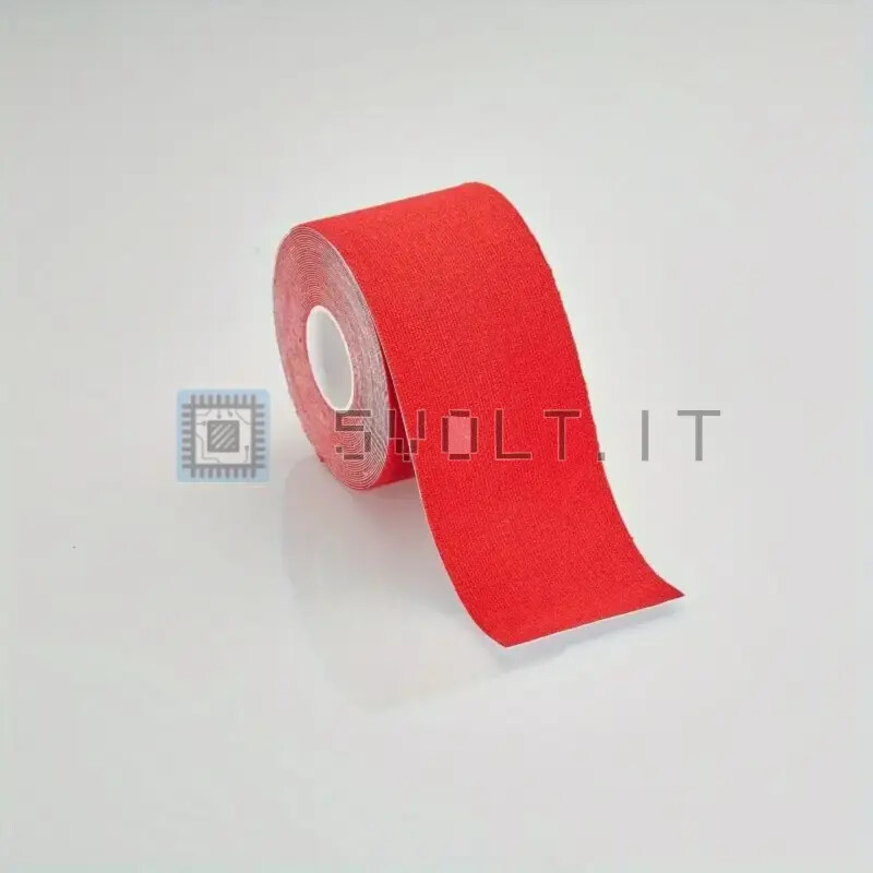 Red Roll Muscle Patch Bandage Physiotherapy