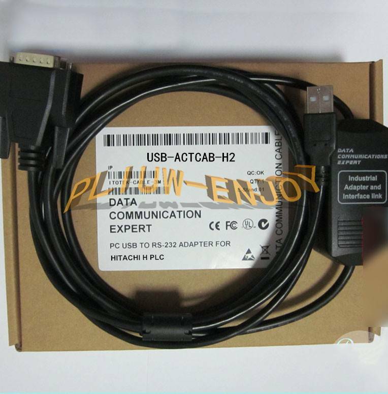 New USB-ACTCAB-H2 FOR Hitachi H series PLC programming cable Communication line