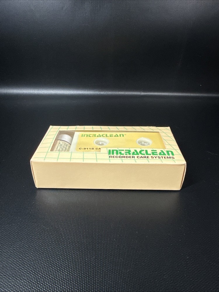 Intraclean Cassette Cleaner Care System C-911