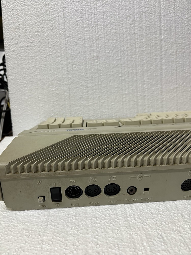 Atari 520ST STM Computer w/ Power Supply - Tested & Working!
