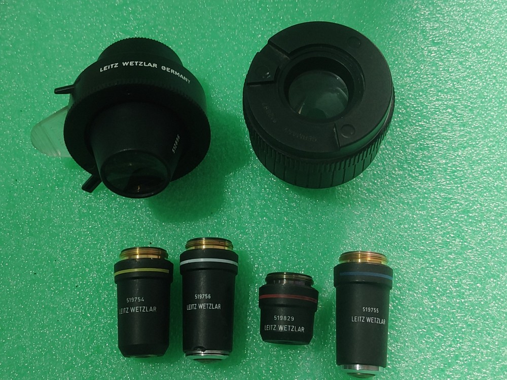 Leitz Wetzlar 519754 519756 ,519755, 519829,Microscope Objective Lens