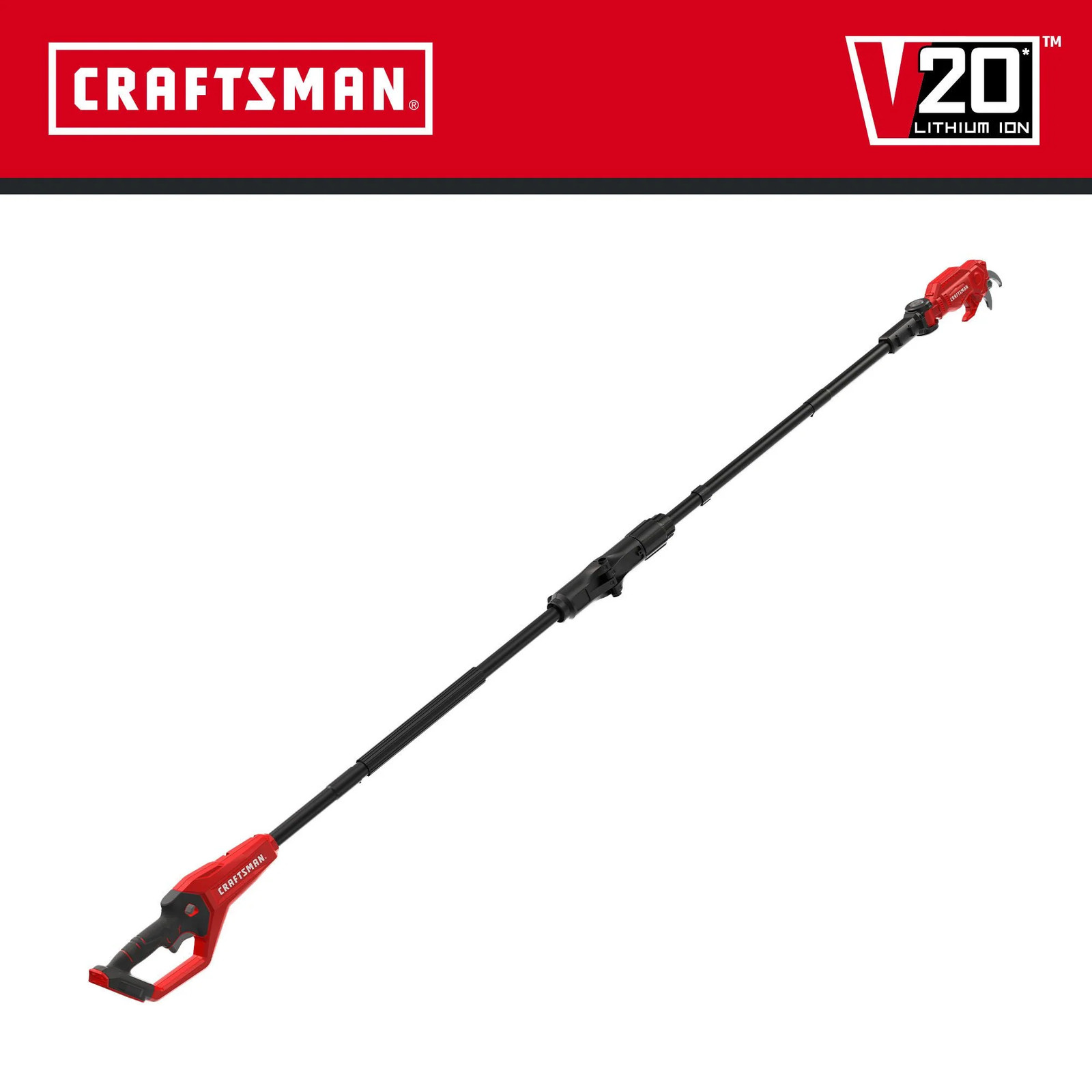 CRAFTSMAN V20* Cordless Pole Pruner (Tool Only) - CMCPPR320B
