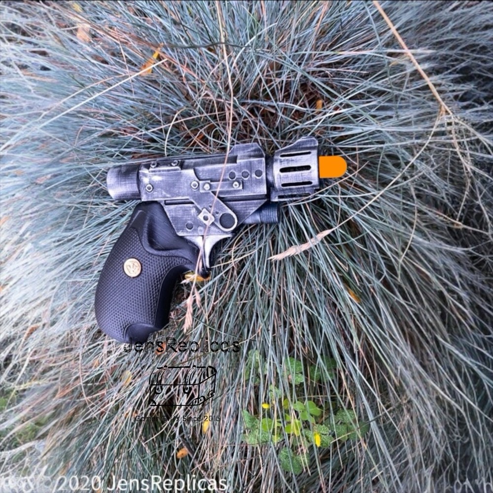 Babylon 5 PPG Weathered Blaster Replica Prop For Display Cosplay