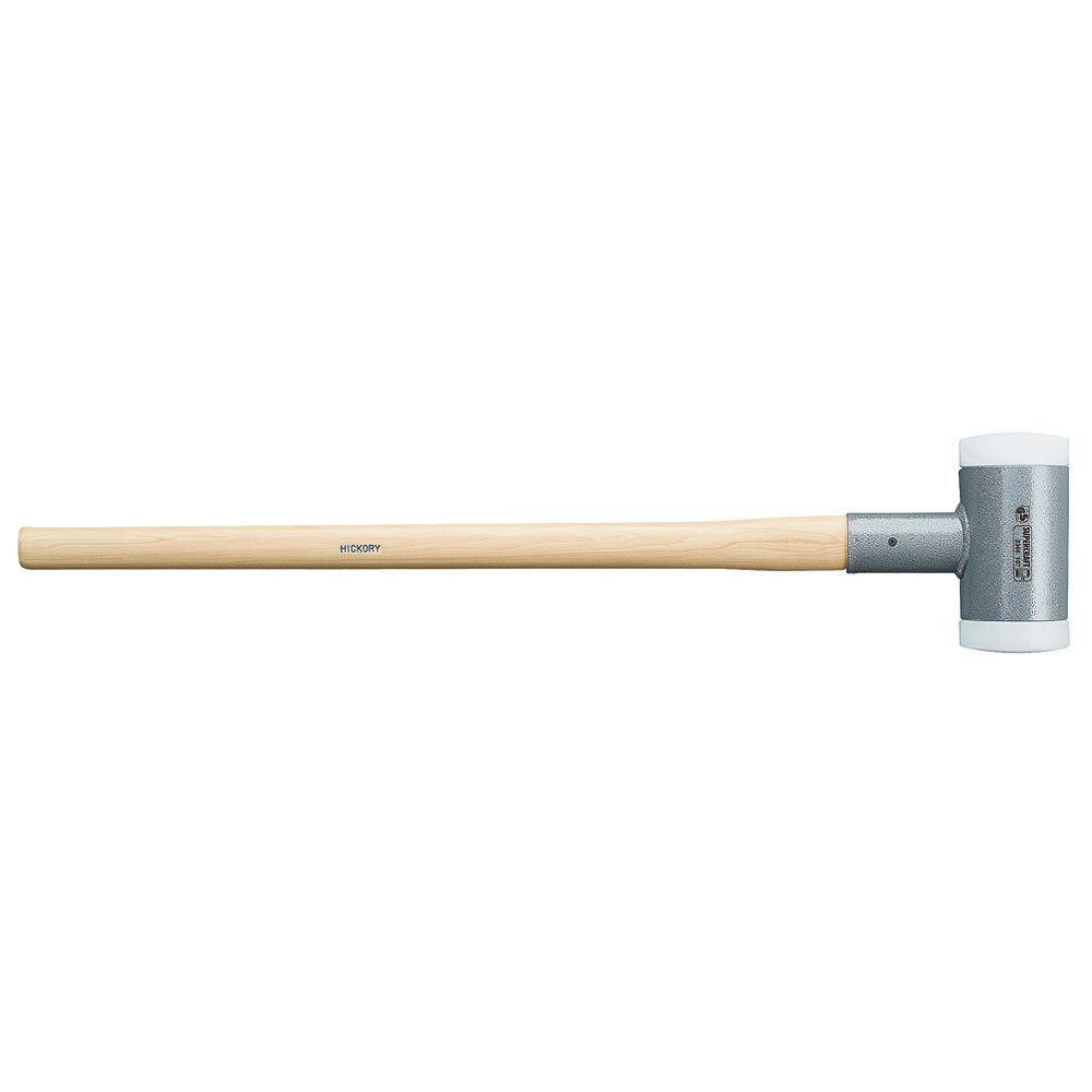 10 Lb. Dead-Blow Sledgehammer with Hickory Handle and Replaceable Nylon Face Ins