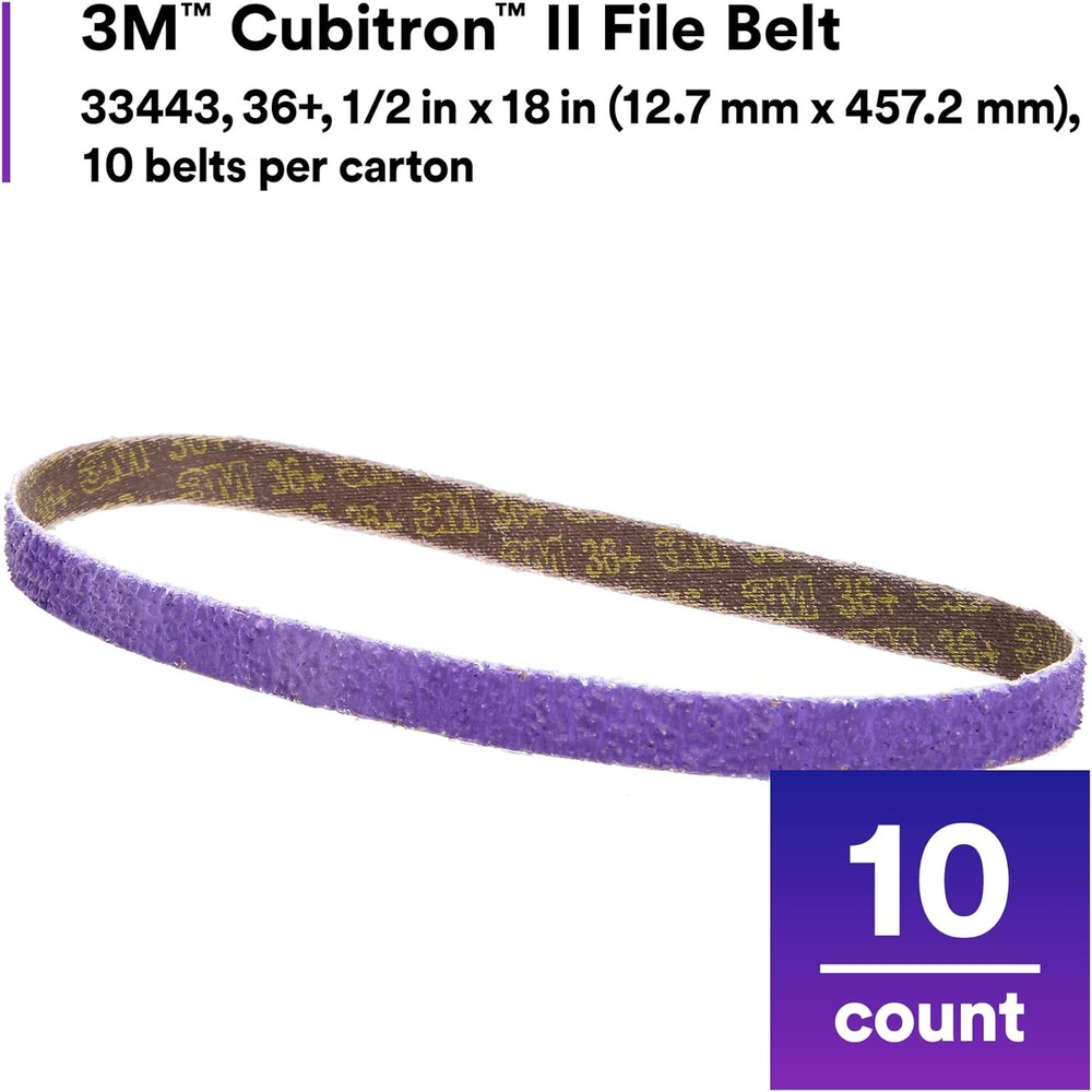 3M 34445 Cubitron Hookit Clean Sanding Sheet Rolls 737U