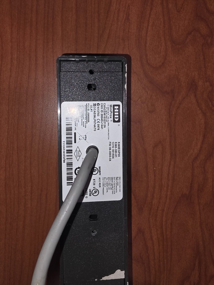 5365EGP00 HID Prox MiniProx Mullion Reader USED