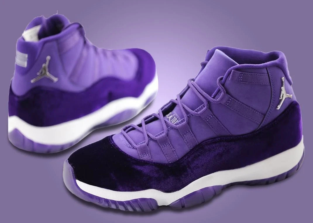 Jordan 11 “Purple Rain” For Prince Men's Size US 7-12