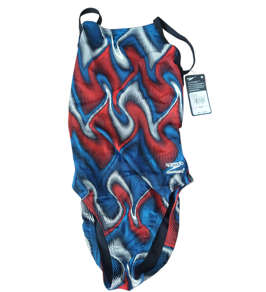 Speedo Swimsuit One Piece Endurance+ Flyback Solid Youth 6/32