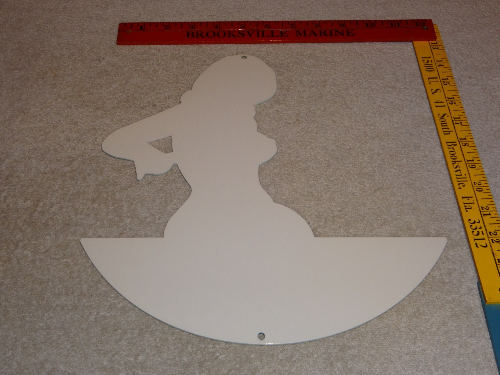 VINTAGE DODGE BROTHERS MOTOR VEHICLE SERVICE GARAGE 👩 WOMAN METAL GASOLINE SIGN