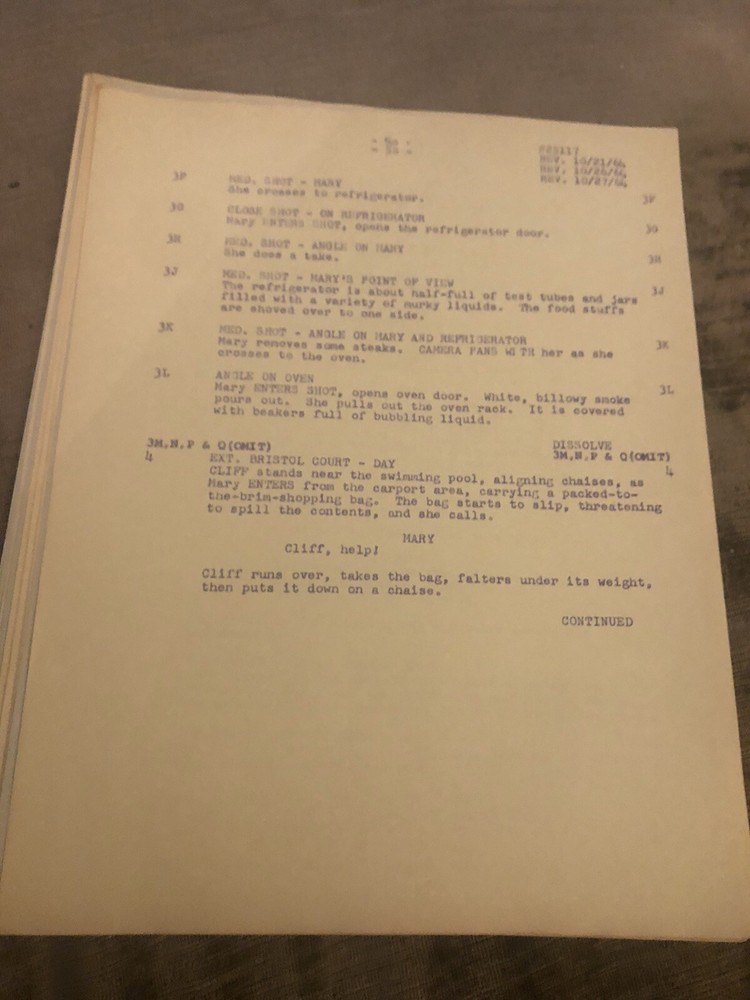 TOM, DICK and Harry Vintage TV SCRIPT