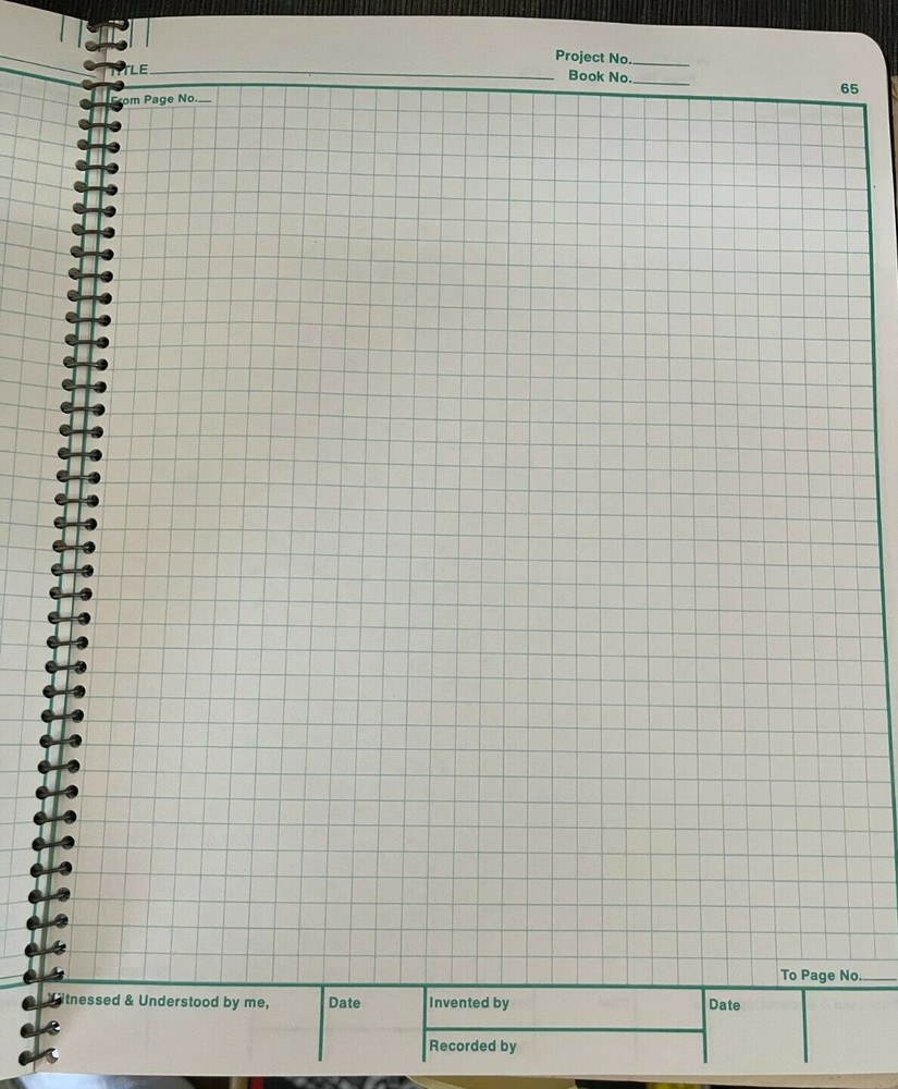 1960s MEGAPULSE INC Laboratory Scientific Notebook 96pp
