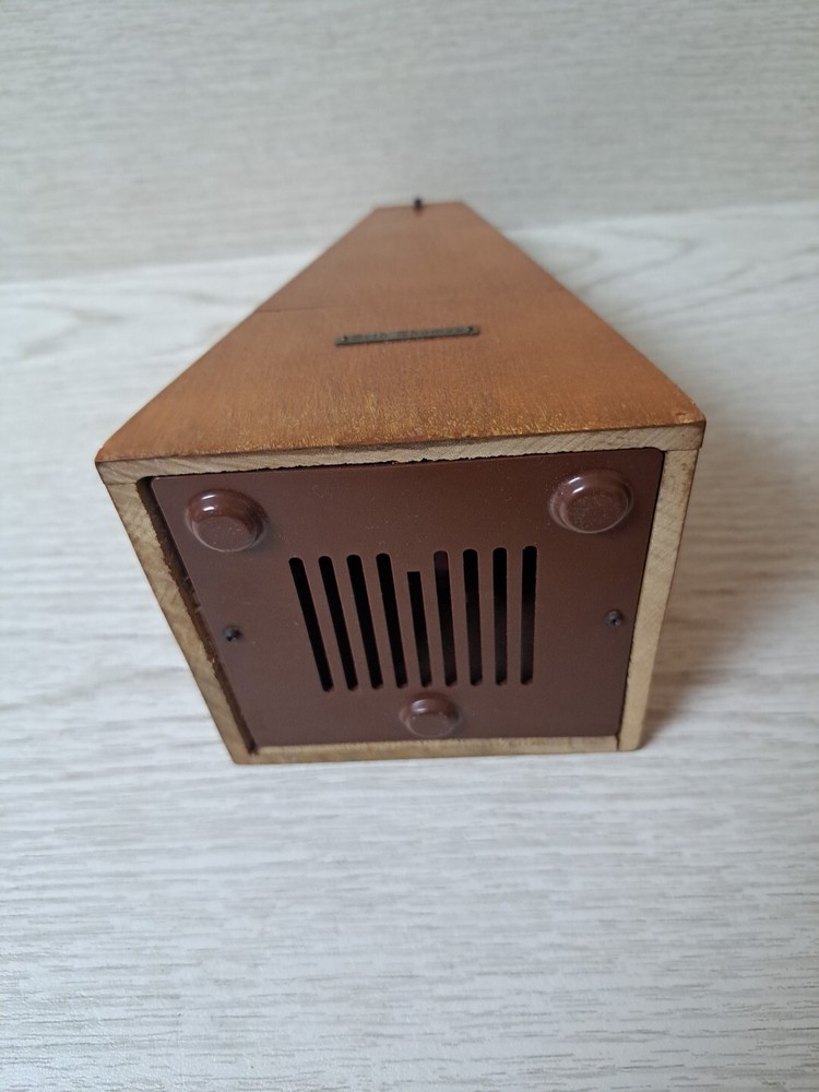 Vintage Seth Thomas Metronome De Maelzel Maple Case Wind-up