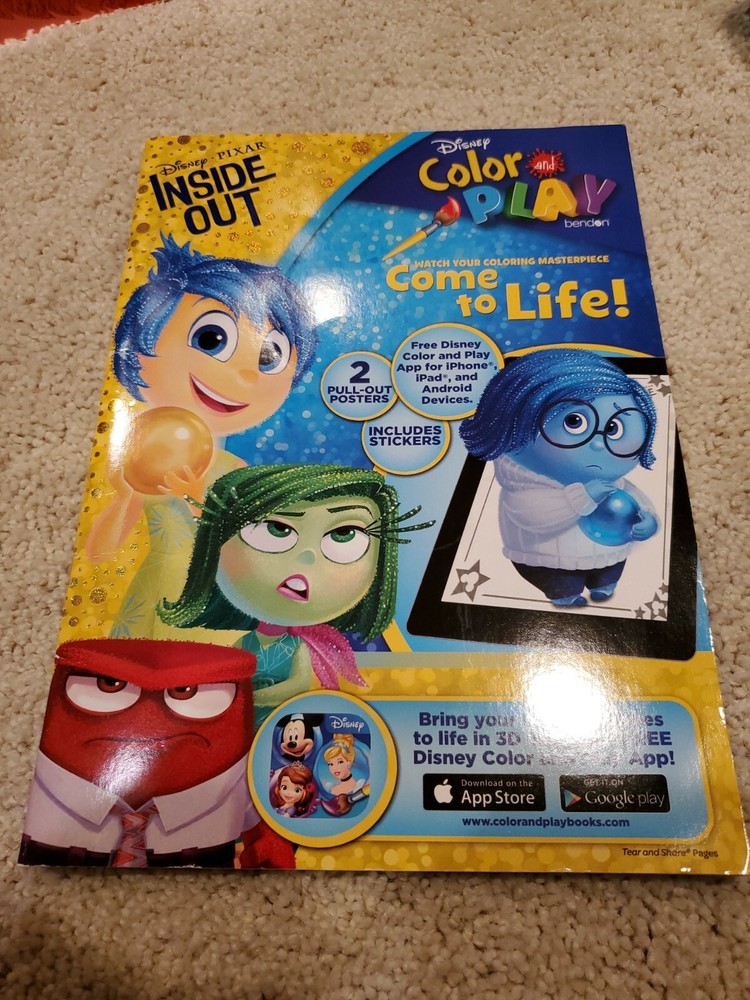 Inside Out Color & Play Ultimate Activity Book
