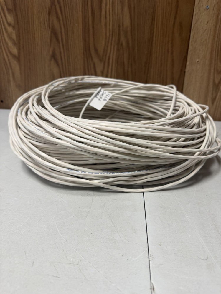 Belden 6302UE 18AWG 4-Conductor CMP Plenum Control Cable ~280 FT White